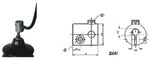 Zacisk transformatora  ZGU - aluminium (BK 6240)